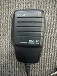 Icom HM-70 Speakermic For Ham Radio. Fixed Price $20.00.