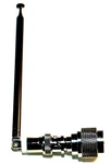 6-17" Telescopic Antenna 90 Degree PL-259 For Drake R8B Radio W/ Vhf Converter. Fixed Price $17.95.