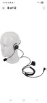 Walkie Talkie Behind The AVPH5 Earpiece Push To Two Way Radio Headset. Fixed Price $25.00.