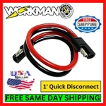 Workman TP-8-1 1' 2-PIN Awg Polarized Quick Disconnect Bullet Lead Cb Radio. Fixed Price $9.95.