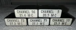 Lot Of 5 Wwii Western Electric FT-241-A Crystal Holders Us Army Signal Corp.. Fixed Price $12.00.