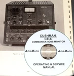 Cushman CE-6 Comm. Monitor Operating & Service Manual. Fixed Price $13.75.