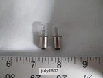(2) New Eiko 1891 Miniature Lamp Bulb 14V Bayonet T3.25 0.24A. Fixed Price $12.90.