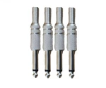 Lot Vanco PP18X Silver Tone Metal Plug 1/4 Threaded Audio Adapters. Fixed Price $26.95.