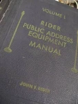 John F. Rider Public Address Service Manual Cd Huge / With Radio Repair Bonus !. Fixed Price $10.00.