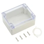 Lemotech Abs Plastic Junction Box, Dustproof 4.53" 3.54" 2.16", Clear. Fixed Price $13.35.