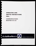 Hallicrafters SX-122 SX122 Communications Receiver Operating Service Instruction. Fixed Price $13.99.