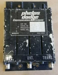 Phelps Dodge Vhf Mobile Band Reject Duplexer Bnc, P/n 902-RB2B 72 75 Mhz. Fixed Price $50.00.