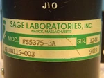 SP8T Rf Coaxial Switch 50MHZ-8.4GHZ 20-30VDC Sage Laboratories FS5375-3A. Fixed Price $34.97.