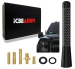 Jdm Style 3" Stubby Carbon Fiber Aluminum Auto Truck Black Antenna S551. Fixed Price $8.99.