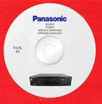 Service Manual Panasonic National Audio Dvd VOL.13 Of In Pdf Format. Fixed Price $19.00.