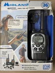 Midland GXT1000VP4 Up To 36 Mile Two-way Radio Damaged Box New Sealed. Fixed Price $55.00.