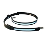 Boston Leather Firefighter Radio Strap New Yorker Style Reflective Stabilizer. Fixed Price $62.58.