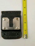 Kenwood Black Leather Radio Holster/case Belt Clip Holder. Fixed Price $17.99.