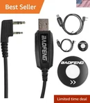 Programming Cable For UV-5R/5RA/5R PLUS/5RE, UV3R Plus, BF-888S, Ex, 5RX3,.... Fixed Price $19.19.
