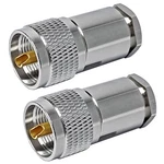 PL-259 Male Clamp Connectoruhf Coax For RG8 LMR400 CABLE2 Pcs. Fixed Price $19.07.