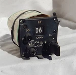 Aircraft & Helicopter Pilot's Small Collins Hf Radio Control Assembly. Fixed Price $39.95.