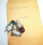 Littelfuse - 2 Lot Neon Red Green Bulb, Lamp Panel Display Drake Ham Cb Radio. Fixed Price $24.50.
