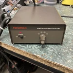 Heathkit Model HD-1481 Remote Coaxial Switch Box For Ham Radio Antenna. Fixed Price $25.00.