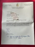 Chris Collins Signed Letter To Member House Of Representatives /CC3. Fixed Price $19.99.