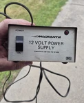 Works Micronta Regulated Volt Power Supply Cat. No. 22-124A. Fixed Price $21.50.