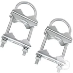 Double Antenna Mast Clamp, Mount Bracket Kit V Jaw Block With Bolts. Fixed Price $15.78.