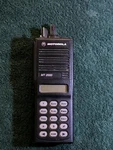 Motorola MT2000 Handheld Two-way Radio Keypad Charger Speaker Mic Belt Clip Read. Fixed Price $50.00.