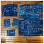 Federal Telegraph CFT-46245 Blueprints Newark Nj 1950S Receiver Designs. Fixed Price $69.99.