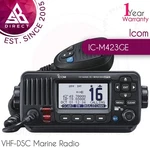 Icom IC-M423GE Vhf-dsc Marine Transceiver Radio Withgps Antenna Noise Cancelling. Fixed Price $487.25.