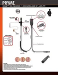 Pryme Quick Release Qd Lapel Mic Earpiece For APX6000 APX4000 APX7000 Radio. Fixed Price $75.00.