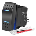 Nilight Waterproof Rocker Switch Toggle On Off Dpdt 7PIN 12V 24V. Fixed Price $9.99.