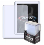 Pack Bcw 3X4 108 Pt Top Loaders Card Holder Clear Quantity Discounts!. Fixed Price $5.49.