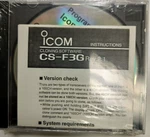 Icom CS-F3G V2.1 For IC-F3G And IC-F4G. Fixed Price $20.00.