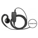 1-WIRE Swivel Earpiece Mic Large Speaker + Inline Ptt For Vertex EVX-S24 Radios. Fixed Price $35.99.