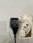 Cb Black Vtg Motorola Radio Mike 1980 Ford Lincoln Bronco Dead Mint New!. Fixed Price $269.00.