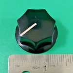 Sato K-2901-M Fluted Knob 34MM Od W/indicator Line 6MM Shaft. Fixed Price $9.95.