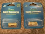 (lot Of 2) Shakespeare PL-258-G Gold Plated Brass Fishing Barrel Connector New. Fixed Price $21.99.