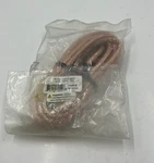Procomm PP8X18-CLR 18' RG8X Cable W/PL259 Connector Clear Coax Jacket. Fixed Price $38.43.