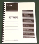 Icom IC-7100 Advanced Instruction Manual: Premium Card Stock Covers 379 Pages!. Fixed Price $45.00.