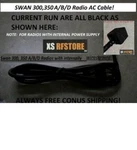 Swan 300B, 350A/B/D Series Power Cable New Build!. *ships Free*. Fixed Price $59.00.