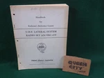 Federal Electric Uhf Lateral System AN/FRC-5 Radio Set Manual Military Surplus. Fixed Price $19.00.
