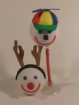 Jack The Box Rudolph Antenna Topper & Beanie Hat Spring Base. Fixed Price $10.99.