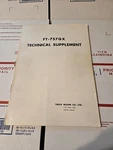 Yaesu FT-757GX Technical Supplement Original. Fixed Price $12.00.