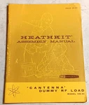 Heathkit 1962 Assembly Manual HN-31 Cantenna Dummy Rf Load. Fixed Price $21.95.