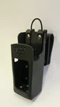 Harris P7300/XG-25/XG-75 Dtmf Hard Leather Two Way Radio Swivel Case Holder. Fixed Price $59.22.