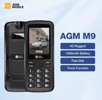 Agm M9 Rugged Feature Phone Button Cell Bluetooth Fm Torch Dual Sim Card. Fixed Price $49.99.