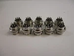 Lot Of 10 Workman C-8P Replacement 8-PIN Cb Radio Microphone Panel Jack Mount. Fixed Price $24.95.