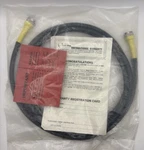 Sat-pak Communications Low Loss Rf Coaxial Jumpr Cable N-type Male 3 12 Lna. Fixed Price $25.00.