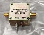 Mini-circuits 15542 ZFL-2000 Rf Amplifier 10-2000MHZ 20DB. Fixed Price $79.99.
