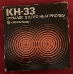 Kenwood KH-33 Headphones Ear Hi-fi W/ Box Nice! Groovy Not Tested. Fixed Price $45.00.